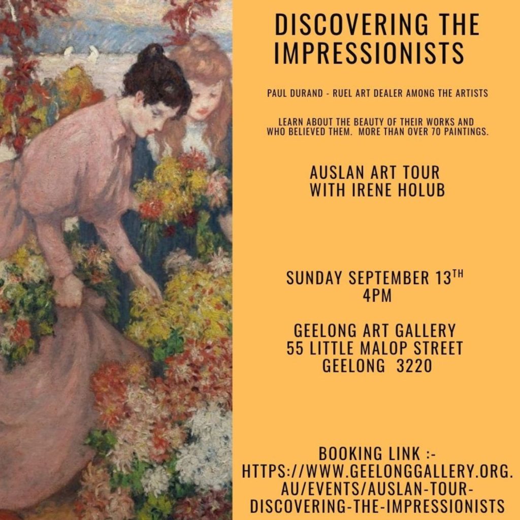 Discovering the Impressionists - Auslan Art Tour