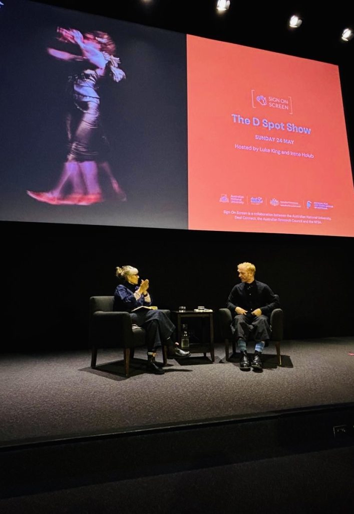 The D Spot Show with Luke King and Irene Holub at Sign On Screen Festival May 2026